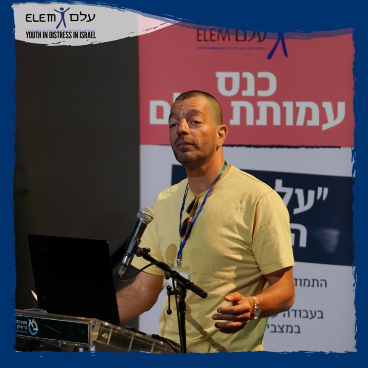 Zaki Magid who works with Arab Community in East Jerusalem